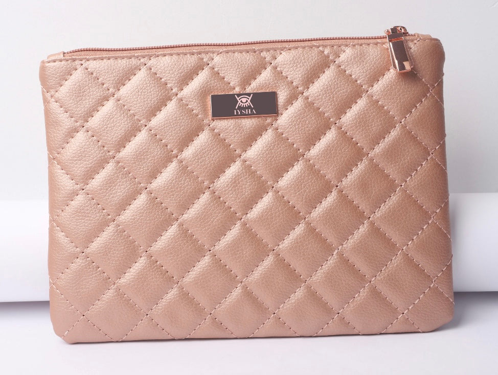 Cosmetics Bag - Champagne